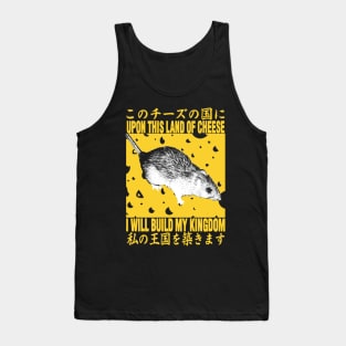 Cheese Kingdom Rat Tank Top